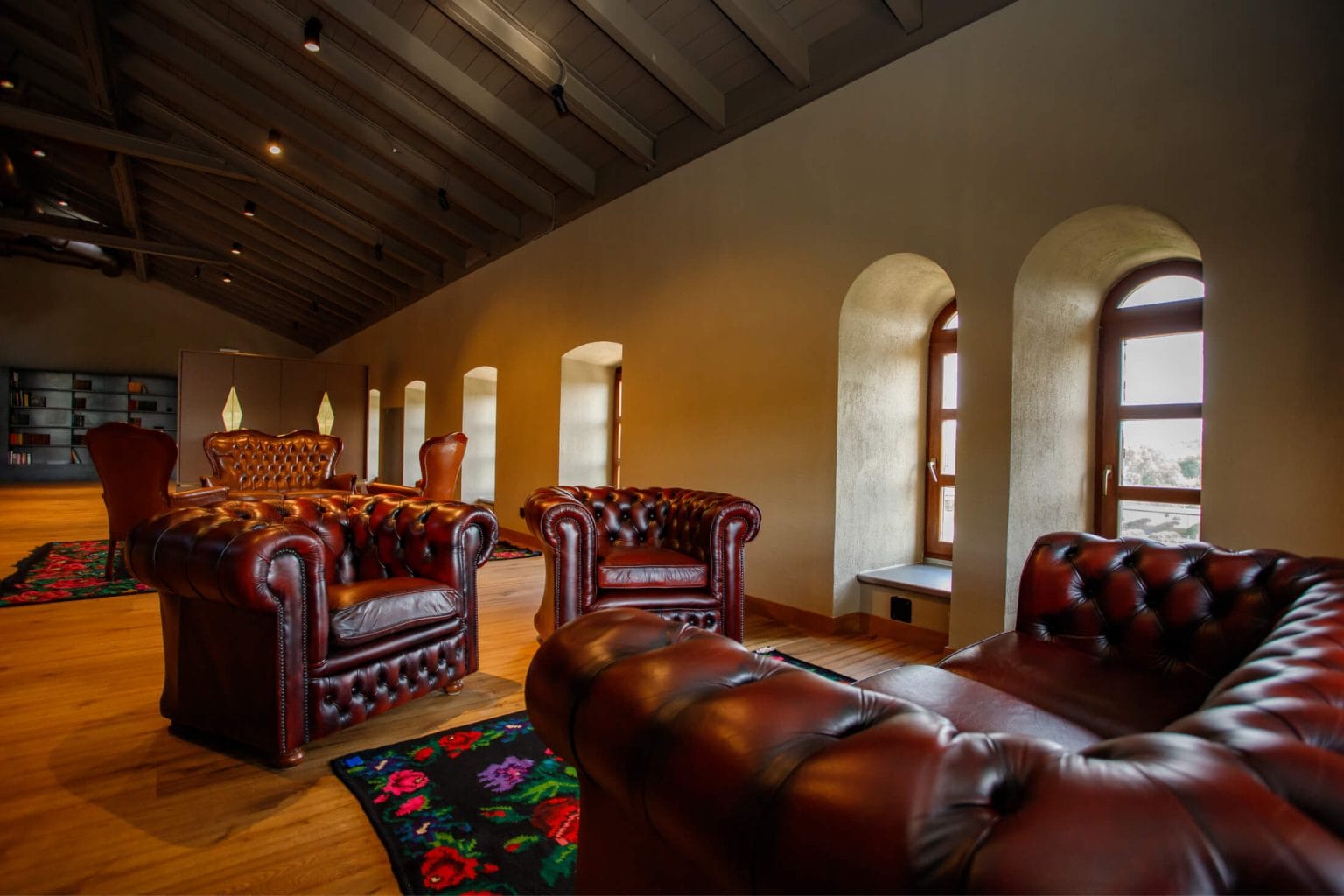 Bibliothek im Castel Mimi